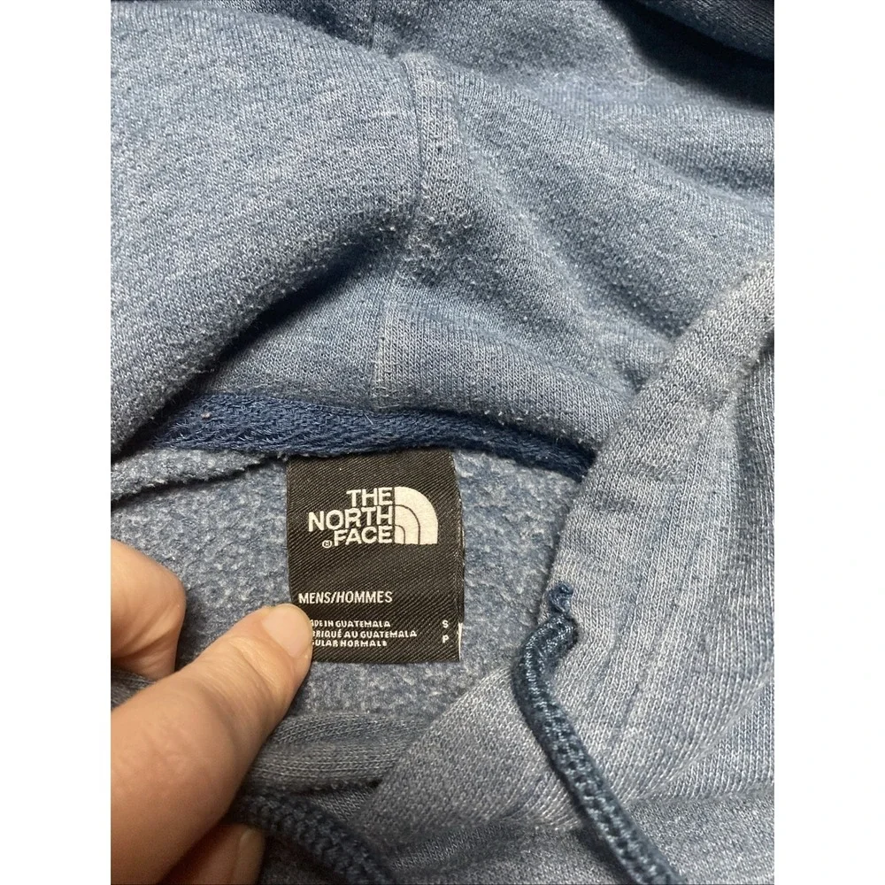 The North Face Never Stop Exploring Red Box Men's Hoodie Blue Size Small